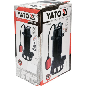 Pompa   do wody YATO żeliwna z frezem tnącym